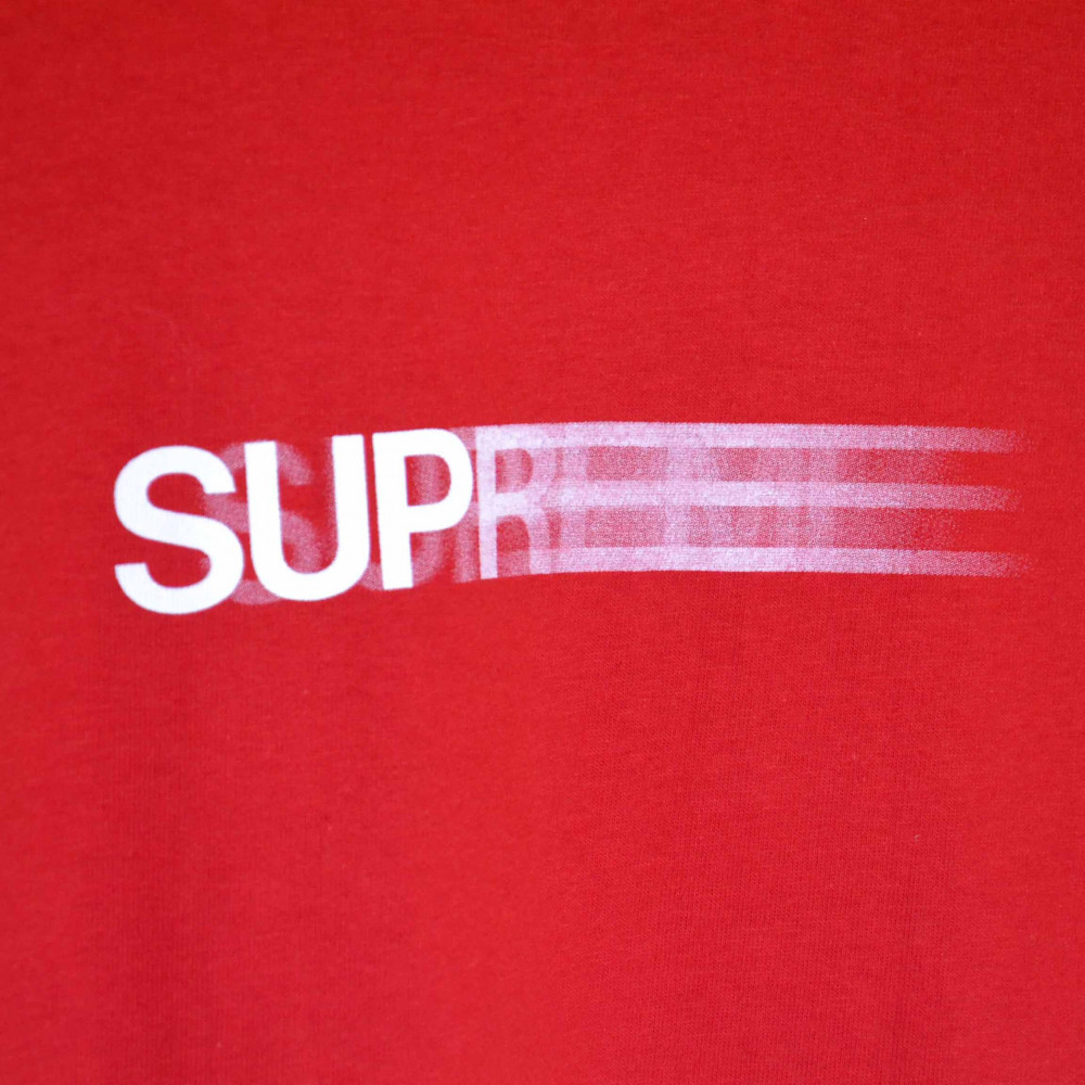 Supreme Motion Logo Tee (Red)